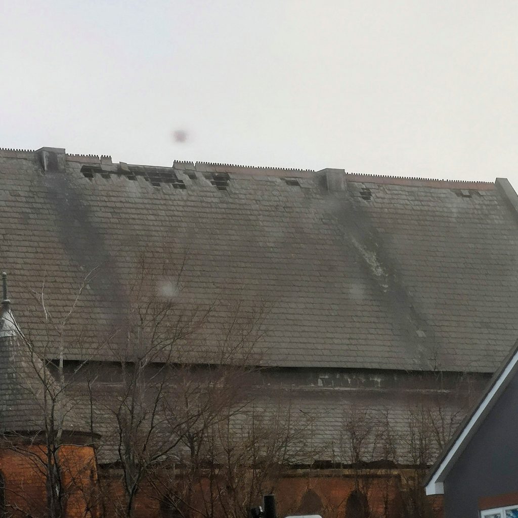 Headway ArtSpace roof damage 2021